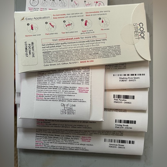 16 sets of colorstreet nail colors - Picture 4 of 6